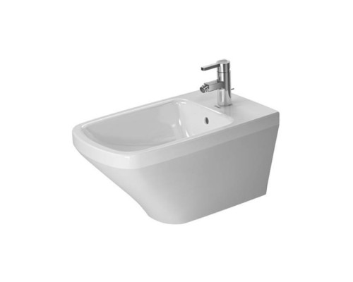 Duravit DuraStyle Биде подвесное 62х37см, с 1 отв., с креплением, c WonderGliss, цвет: белый. 22861500001