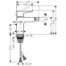 Hansgrohe Metris Смеситель для биде, 1 отв., цвет: хром. 31280000