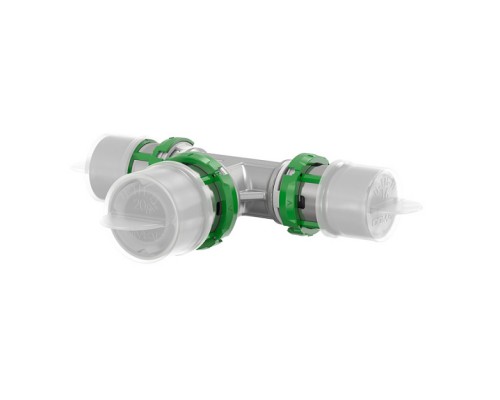 Тройник редукционный Comap SkinPress 16-20-16 Пресс Латунь. 7130RW162016