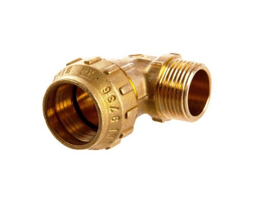 Уголок компрессионный Tiemme с наружной резьбой Ø32x1 . 3400018