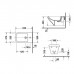 Duravit DuraStyle Биде подвесное 62х37см, с 1 отв., с креплением, c WonderGliss, цвет: белый. 22861500001