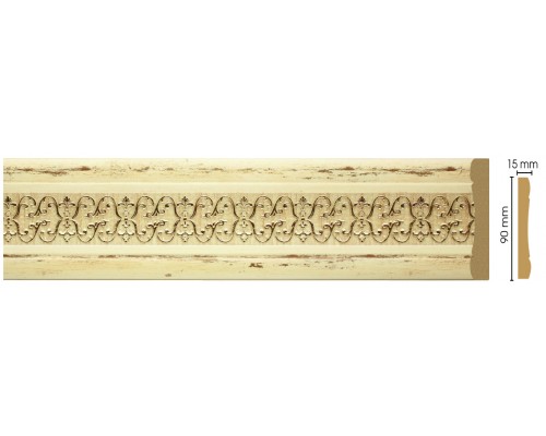 Молдинг DECOMASTER 163-1028 (90*12*2400мм) Молдинг DECOMASTER 163-1028 (90*12*2400мм)