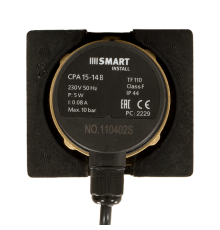 Насос циркуляционный для ГВС Smart Install CPA 15-14B 80мм 5Вт 1x230В 50Гц. 110402S