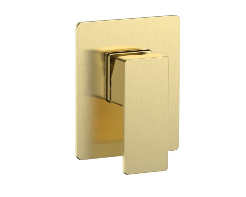 AQM8807BG Savona Встраиваемый смеситель в комплекте с внутр. частью, золото шлифованное AQM8807BG