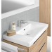 VilleroyBoch ViConnect Донный клапан для раковины, с переливом, с керамической крышкой, нажимной, цвет: альпийский белый. 8L033401