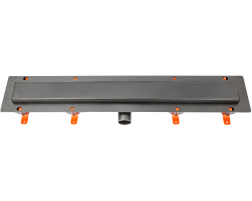 Душевой трап (лоток) Creto Uni CRE-750 UB 75 см, черный