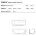 Dea Design Soul Ванна 170х70х60см., отдельностоящая, Solid Surface, цвет: White №18. DD8658 1700 18