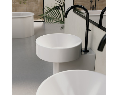 BETTE Suno Pedestal Раковина напольная 34x84cм, с 1 отв., цвет: белый . A250-000 VK2