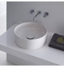 Laufen Living Square Раковина-чаша 38х38х13 см, без отв., без перелива, цвет: белый. 8.1143.5.000.112.1