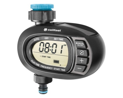 Таймер подачи воды на солнечной батарее Cellfast ERGO