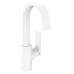 Hansgrohe Vivenis Смеситель для раковины, на 1 отв., с поворотным изливом, с донным клапаном, цвет: белый матовый. 75030700