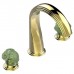 THG Dragon Jade Смеситель для ванны, 3 отв., цвет: золото/хрусталь. U5H-F01-25SG