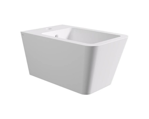 Alice Hide Square Биде подвесное 55х35см., с набором для крепления, цвет: белый матовый. 31220109SET