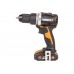 Дрель-шуруповерт ударная аккумуляторная WORX WX352, 60Нм, 20В, бесщеточная, 2Ач x2, ЗУ 2А, кейс