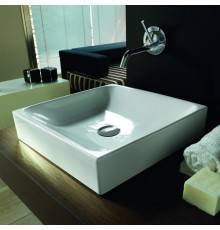 Kerasan Lavabi Раковина 45x45 см, без отв., накладная, цвет: белый. 354401