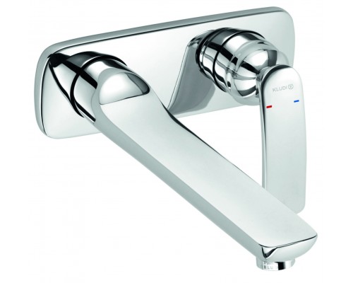 Kludi 52 247 0575 Balance Смеситель для раковины 235 мм, настен. (внешняя монтажная часть) 522470575