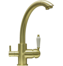 Смеситель для кухни Seaman Barcelone SSL-5382-LG light gold