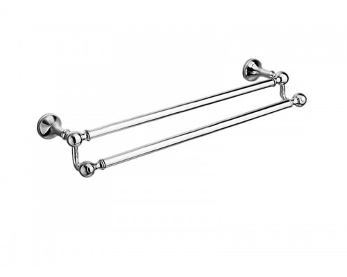 RE 216.52 GOLD Держатель полотенца, 2 перекладины, 40 см, золото RE21652