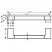 Hansgrohe AddStoris Поручень, цвет: черный матовый. 41744670