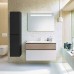 Burgbad Fiumo Комплект подвесной мебели 102х49х61см, с раковиной на 1 отв., ручки черные матовые, цвет: Eiche Dekor Cashmere / белый матовый. SFXN102F3956FOT45G0200C0001*1