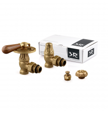 Комплект угловых вентилей SR Rubinetterie серия Belle Epoque 1/2 бронза K310-1500Z000