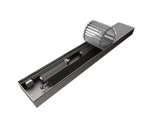 Внутрипольный конвектор КЗТО Бриз В 26080 2200 Конц прав 24В FCM/БП36 U (5Ал 12) БРВ260802200КП24ВFCM/БП36U5АЛ12