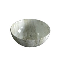 Накладная раковина GID Esfera Mnc487 32 под глянцевый камень, круглая, фаянс