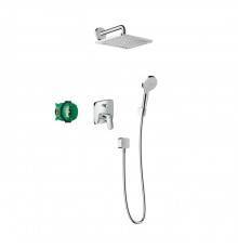 Hansgrohe Crometta E/Logis Душевой комплект с однорычажным смесителем Logis, цвет: хром . 27957000