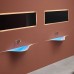 Antonio Lupi Silenzio Раковина 83х48х79 см, без отв., с Led подсветкой, цвет: белый. SILENZIOL
