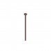 Fantini Icona Classic Кронштейн для душевой лейки, 45 см, потолочный, цвет: Matt Copper PVD. 86 P9 9237