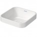 Duravit Happy D.2 Plus Раковина 40х40см, без отв., накладная, квадратная, цвет: белый. 2359400000