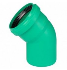 Отвод, Ostendorf, KG2000B, 45°, 110, 110, PP-MD (полипропилен)