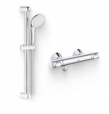 Душевой комплект Термостат Grohe Grohtherm 34793000 для душа + Гарнитур Tempesta New 27598001