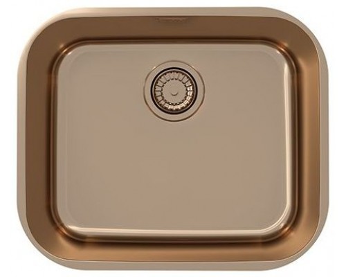 Alv 1113580 Variant 10 Monarch Copper Мойка U, 1 чаша, 0,8 мм, 3½ 480х400х180 мм+выпуск 1140631 1113580