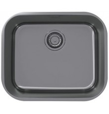 Alv 1113582 Variant 10 Monarch Anthracite Мойка U, 1 чаша, 0,8 мм, 3½ 480х400х180 мм+выпуск1140633 1113582