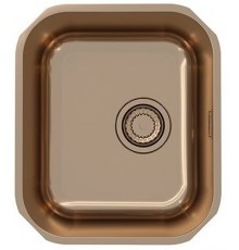 Alv 1113586 Variant 40 Monarch Copper Мойка U, 1 чаша, 0,8 мм, 3½ 340х400х180 мм+выпуск 1140631 1113586