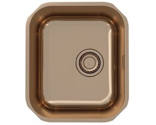 Alv 1113586 Variant 40 Monarch Copper Мойка U, 1 чаша, 0,8 мм, 3½ 340х400х180 мм+выпуск 1140631 1113586