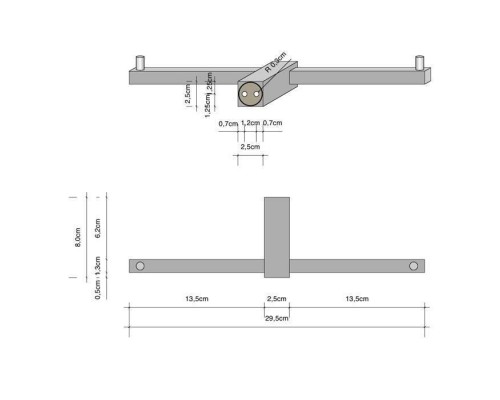 Decor Walther Corner TPH2 Держатель туалетной бумаги, двойной, подвесной, цвет: хром. 0561400