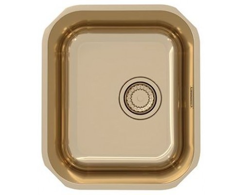 Alv 1113587 Variant 40 Monarch Bronze Мойка U, 1 чаша, 0,8 мм, 3½ 340х400х180 мм+выпуск 1140632 1113587