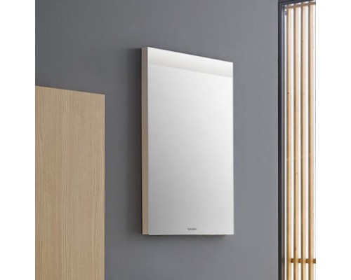 Duravit Зеркало 40x3.5x70см., подвесное, цвет: белый матовый. LM783400000