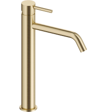 Смеситель для раковины AQUAme Siena AQM6214BG шлифованное золото