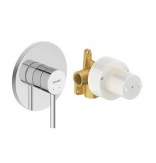 Duravit Circle Смеситель для душа, встраиваемый, цвет: хром. CE4210007C10