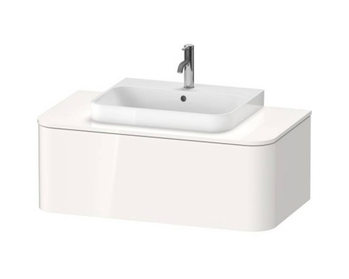 Duravit Happy D.2 Plus Тумба подвесная 100x55х35.4см, с раковиной и 1 ящиком, цвет: белый глянцевый. 2360600000,  HP031E02222,  HP494102222