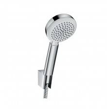 Hansgrohe Crometta 100 1jet Port Ручной душ 10см., с держателем, цвет: белый/хром. 26665400