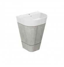 Azzurra Forma Тумба напольная 60х47х84см, с 2 дверцами, с раковиной, цвет: Cement. FMLP06550T0MBI*1,  MBF 65  C,  SIF/MB