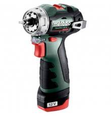 Шуруповерт аккумуляторный Metabo PowerMaxx BS BL Q без патрона + 2 АКБ