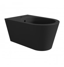 Alice Hide Биде Round 57х37, подвесное, цвет: чёрный матовый. 31180108