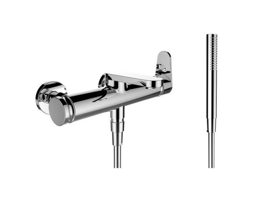 Laufen The New Classic Смеситель для ванны/душа, настенный, с ручным душем twinstick и шлангом 160см., цвет: хром. HF900560100600