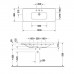 Duravit DuraStyle Раковина 120х48 см, 1 отв., с переливом, цвет: белый. 2320120000