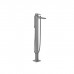 Hansgrohe Metropol Смеситель для ванны, на 1 отв, напольный, с ручным душем, излив 235мм, цвет: шлифованный черный хром. 32532340